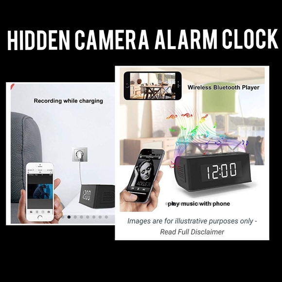 NWB- Hidden Camera Alarm Clock Security Cam (New in Box) (Same day ship) - Picture 1 of 5